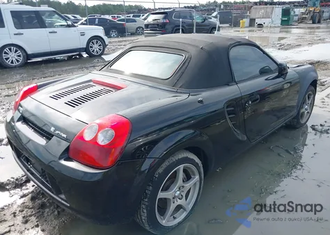 2005 Toyota Mr2 Spyder from USA, damaged, VIN JTDFR320050072581